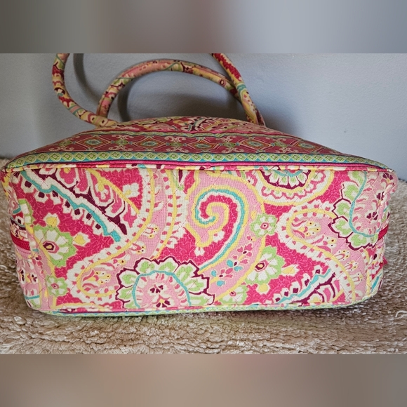 Vibrant Pink Patterned Women's Bag - Picture 3 of 4